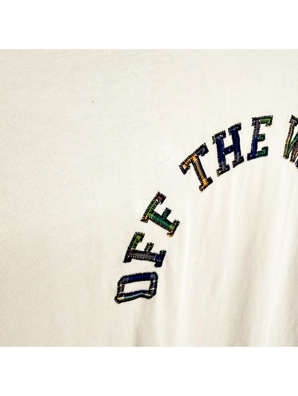 Vans Off The Wall Embroidered Floral Logo T Shirt Men XL - Picture 6 of 10